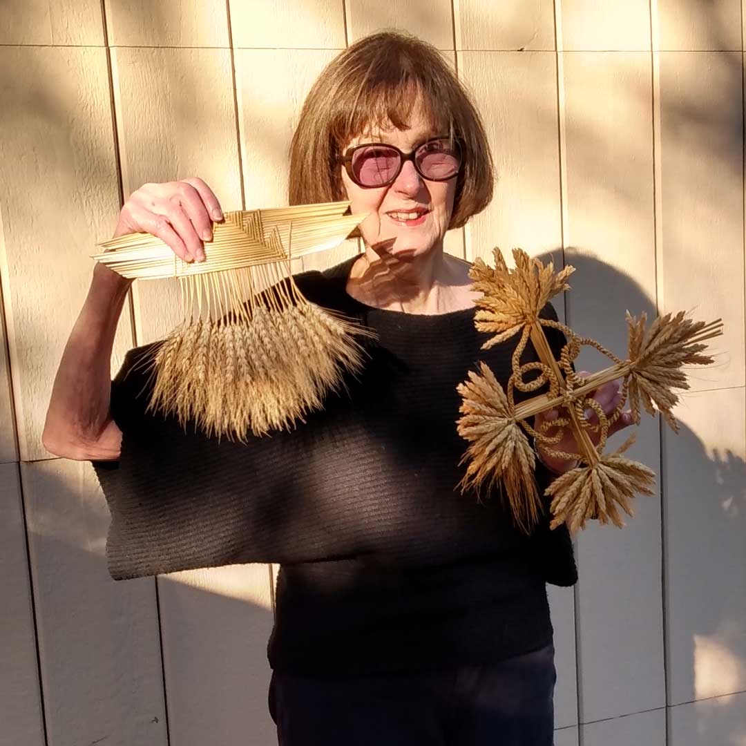 Linda Rice transforms wheat into art photo