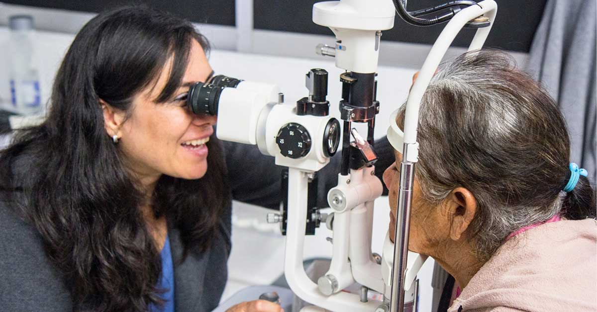 photo of ophthalmic device