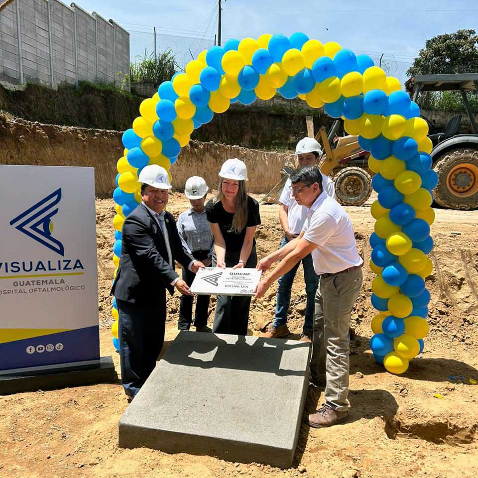 Quiche hospital groundbreaking, Guatemala.